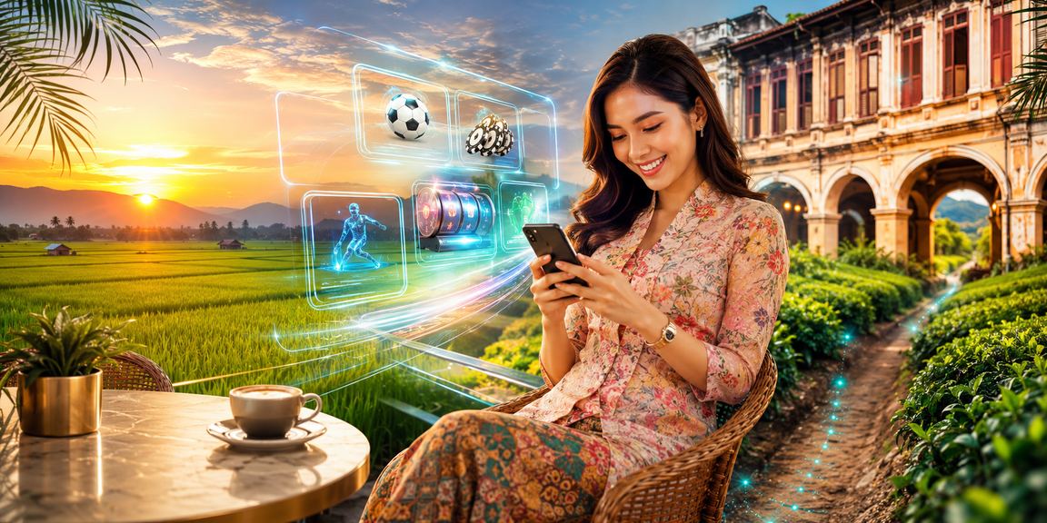 Pengguna Kedah menggunakan telefon pintar untuk pertaruhan sukan dalam talian