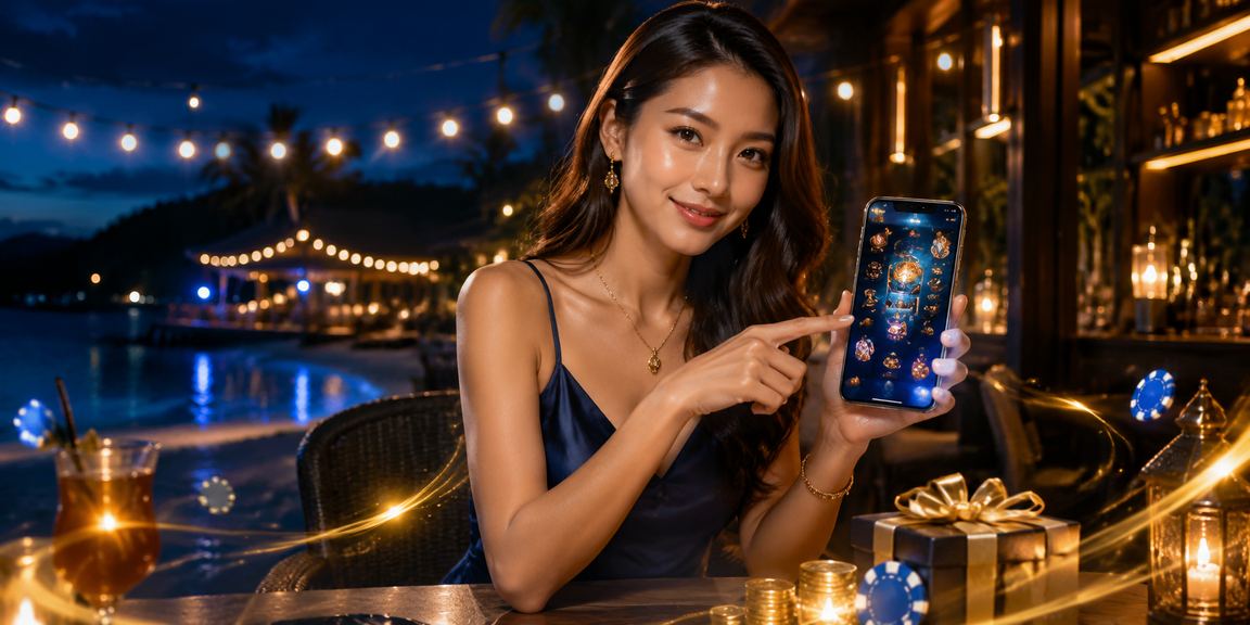 Pengguna Langkawi mengakses kasino mudah alih kiss888 dari persekitaran tempatan